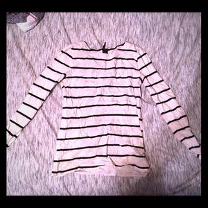LAST PRICE DROP Long sleeve black/white shirt